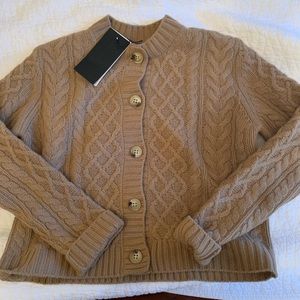 Gorgeous MaxMara Wool Cable Knit Cardigan